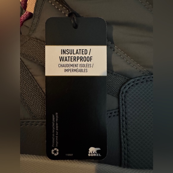 NWT- Youth Sorel Size 7 Whitney II Short Lace WP Boots - Picture 6 of 7